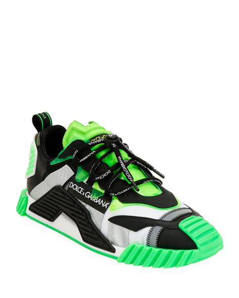 dolce gabbana neon sneakers|dolce and gabbana sneakers 2020.